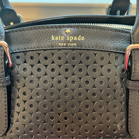 EUC grayish-blue Kate Spade bag with strap - Picture 2 of 9